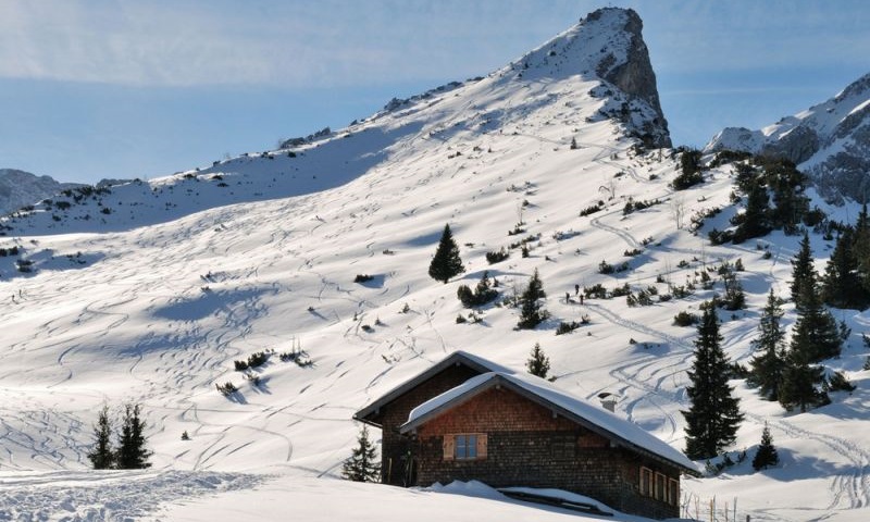 Stuibenhütte mit Stuibenspitz